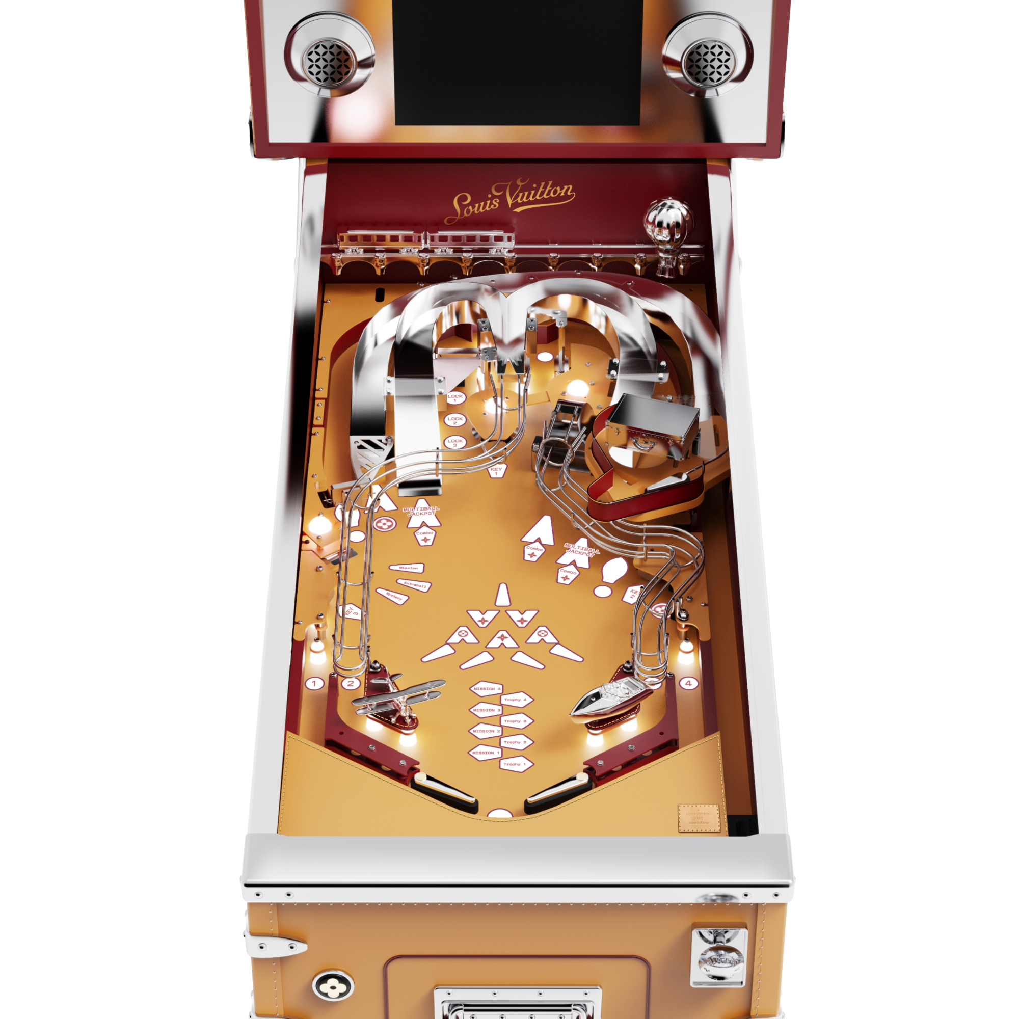 Other Damier Canvas Sport and Games } Pinball | Louis Vuitton ® (Product zoom)