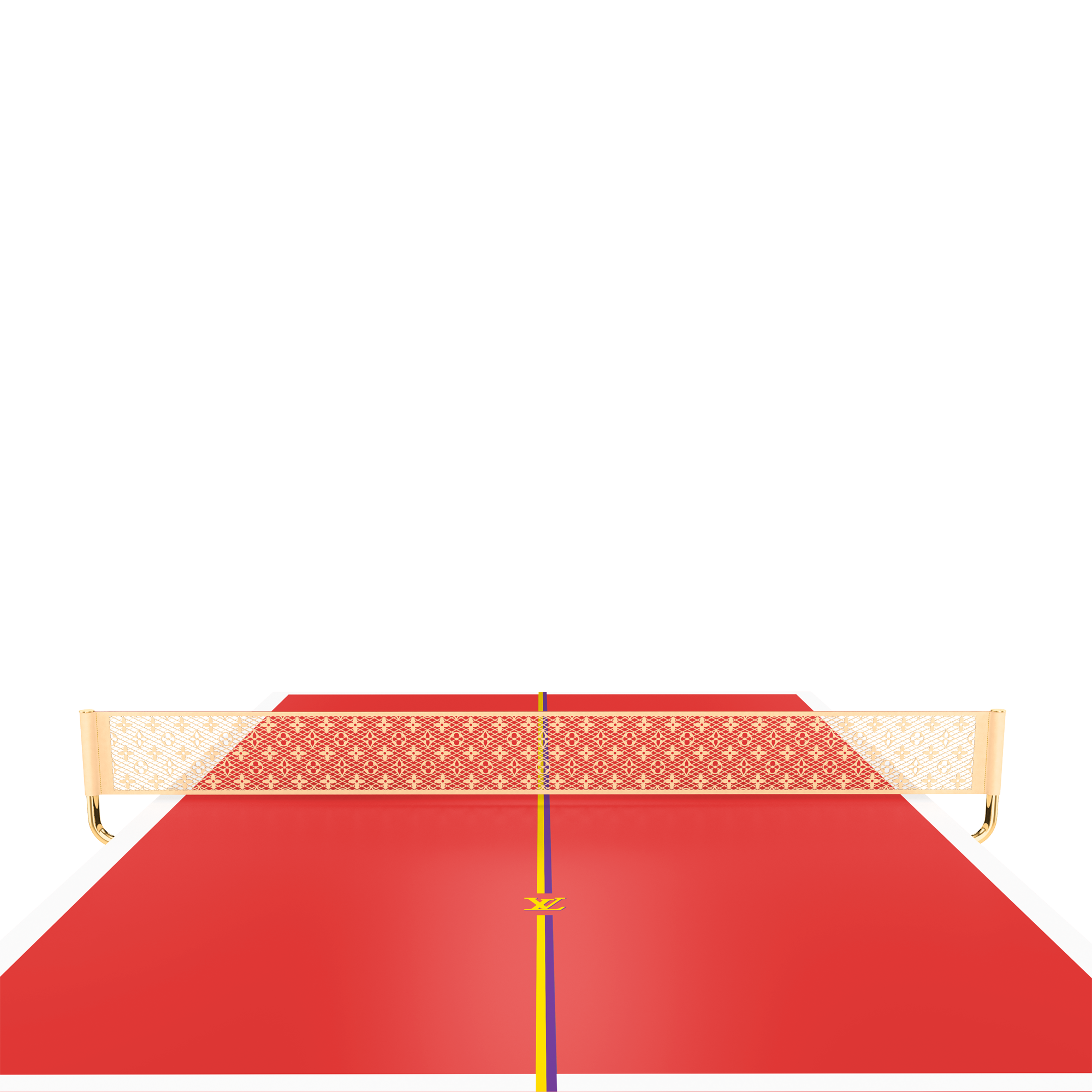 Leather & Other Material Sport and Games } Ping-Pong Table Canvas professional size | Louis Vuitton ® (Product zoom)