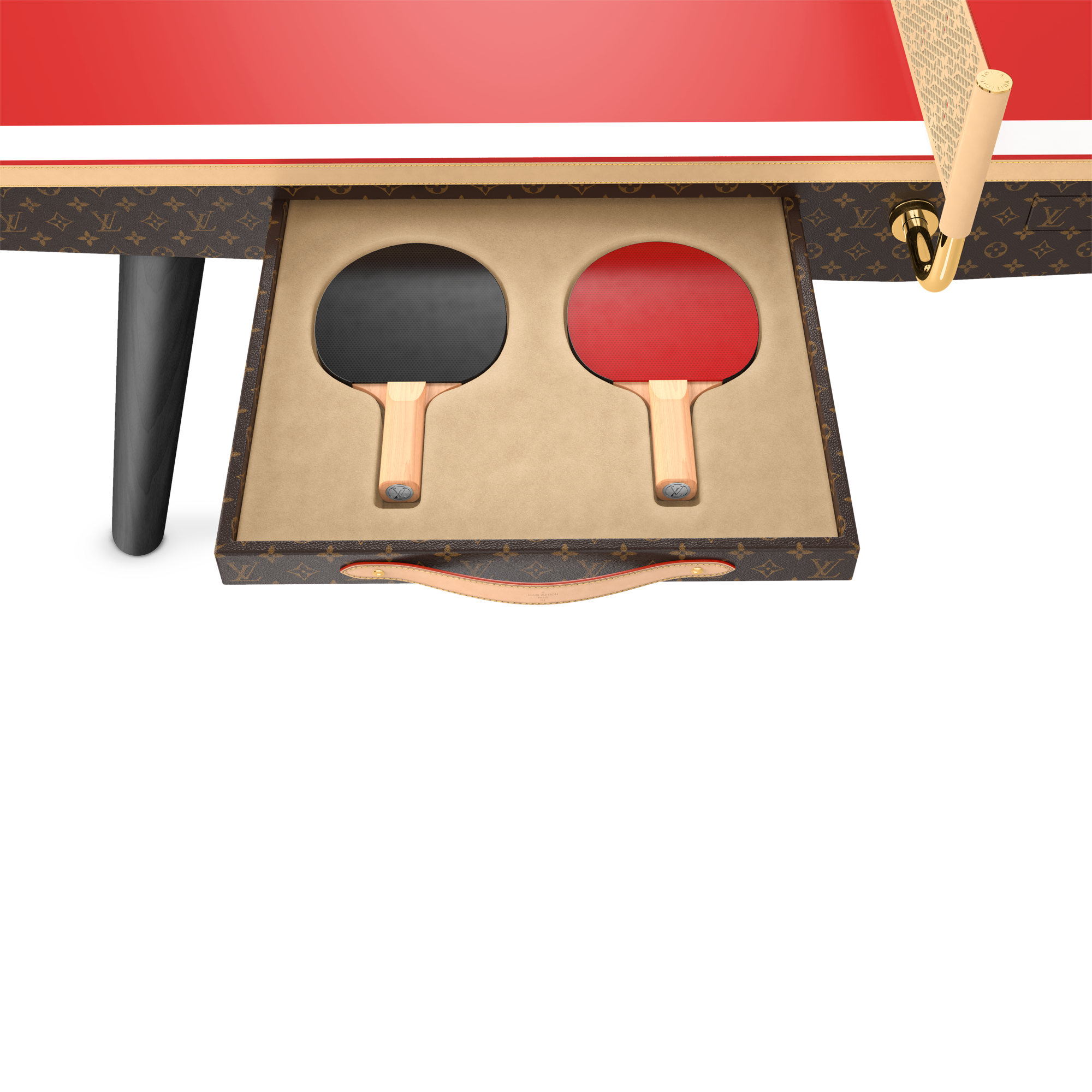 Leather & Other Material Sport and Games } Ping-Pong Table Canvas professional size | Louis Vuitton ® (Product zoom)
