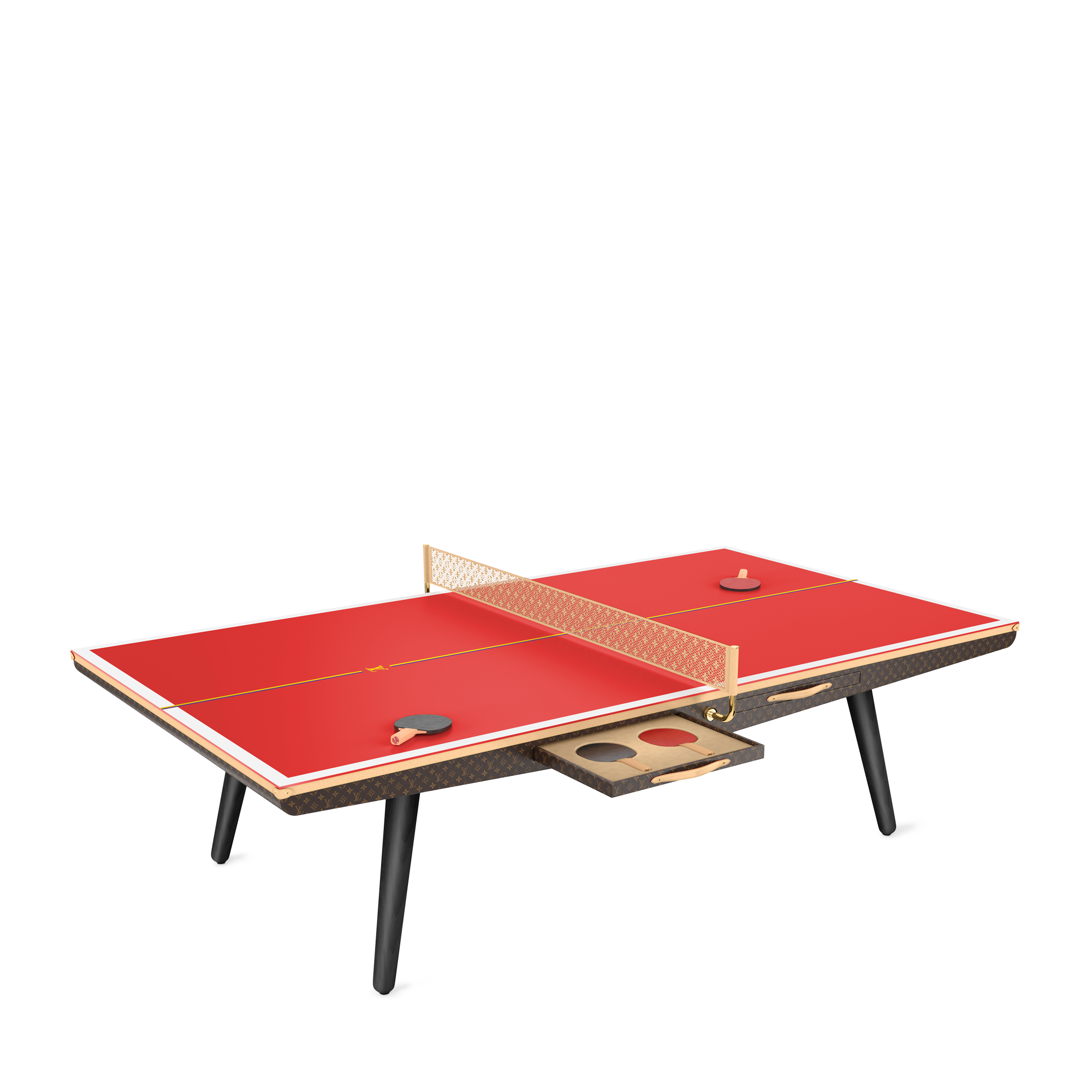Leather & Other Material Sport and Games } Ping-Pong Table Canvas professional size | Louis Vuitton ® (Product zoom)