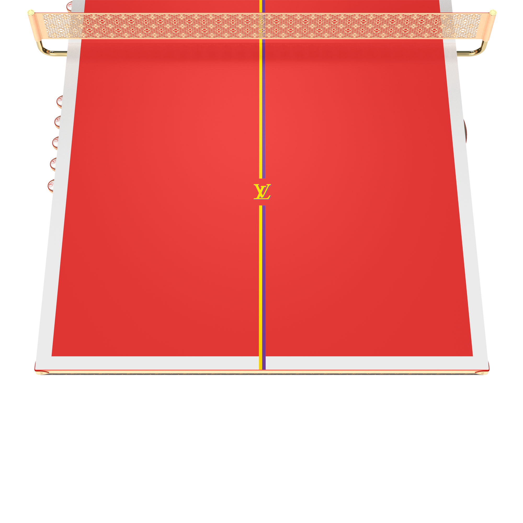 Leather & Other Material Sport and Games } Ping-Pong Table Canvas professional size | Louis Vuitton ® (Product zoom)