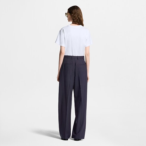 Ready-to-Wear Pants Pinstriped Tailored Pants | Louis Vuitton ® (Product zoom)