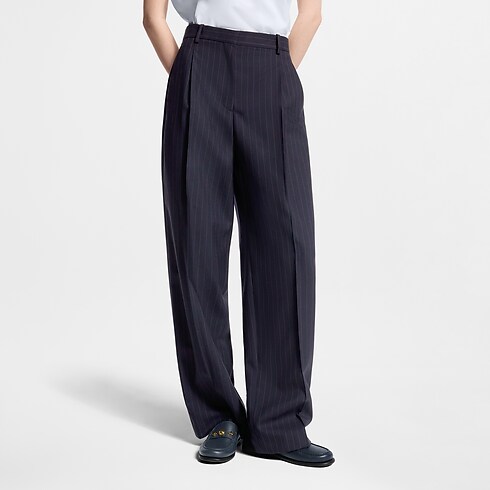 Ready-to-Wear Pants Pinstriped Tailored Pants | Louis Vuitton ® (Product zoom)