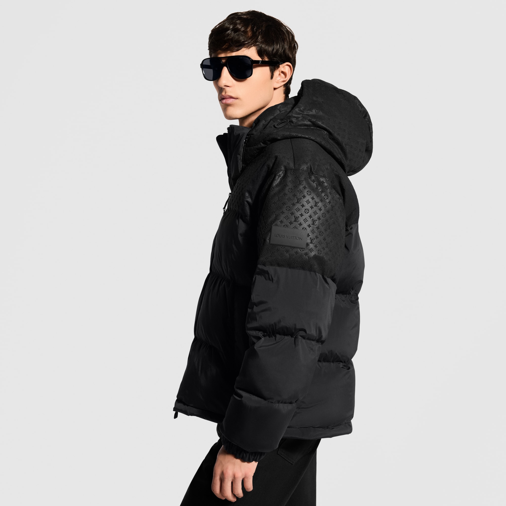 MASU 21AW SAILOR HOOD MONOGRAM BLOUSON 4 Louis Vuitton knitted 