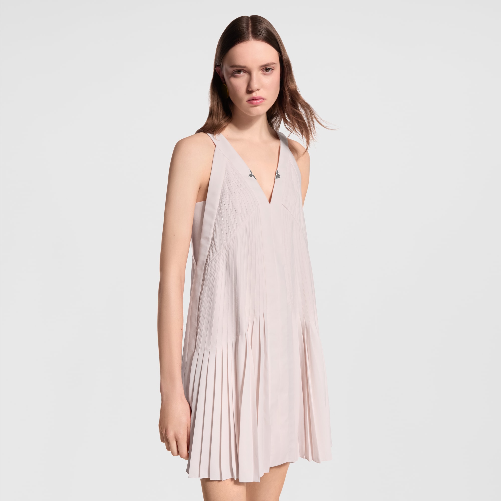 louis vuitton pink dress Louis Vuitton Pink Monogram Stretch Dress
