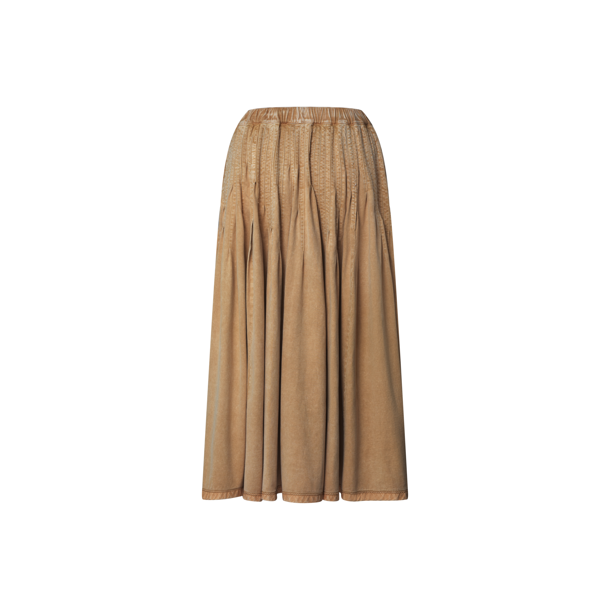  Ready-to-Wear Skirts and Shorts Pleated Jersey Maxi Skirt | Louis Vuitton ® (Product zoom)