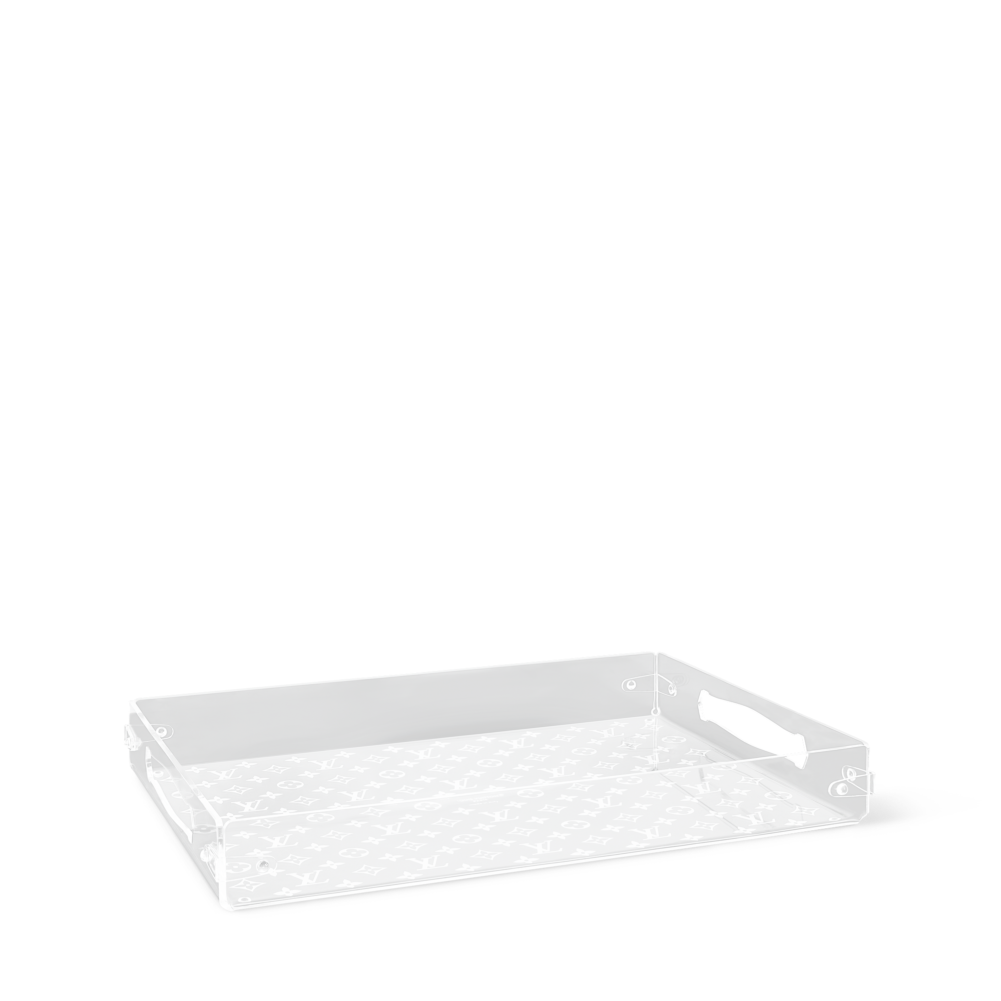 S00 Objets Nomades Decoration Plexiglass Tray MM | Louis Vuitton ® (Product zoom)