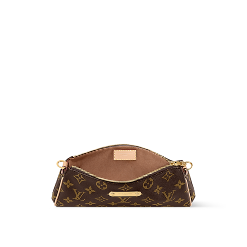 Monogram Small Leather Goods Wallets on Chain and Nano Bags Pochette Eva | Louis Vuitton ® (Product zoom)