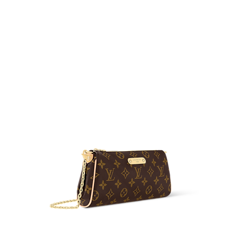 Monogram Small Leather Goods Wallets on Chain and Nano Bags Pochette Eva | Louis Vuitton ® (Product zoom)