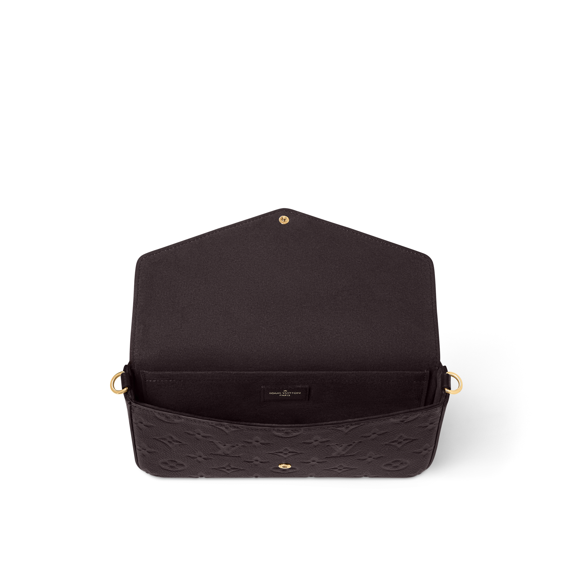 Monogram Empreinte Leather Small Leather Goods Wallets on Chain and Nano Bags Pochette Félicie | Louis Vuitton ® (Product zoom)
