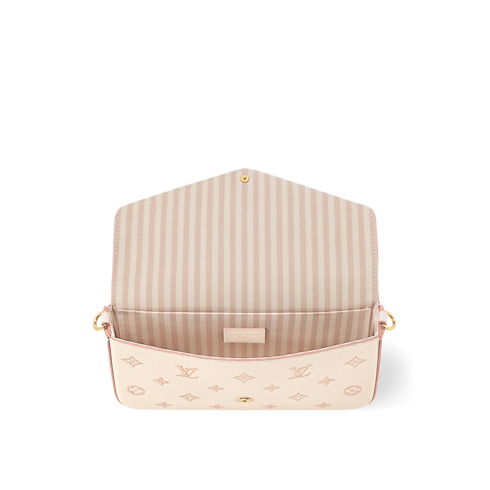 Monogram Empreinte Leather Small Leather Goods Wallets on Chain and Nano Bags Pochette Félicie | Louis Vuitton ® (Product zoom)