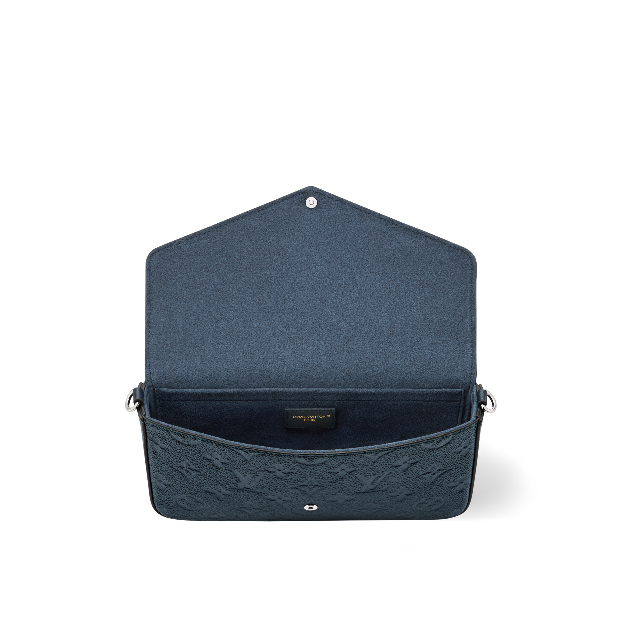 Monogram Empreinte Leather Small Leather Goods Wallets on Chain and Nano Bags Pochette Félicie | Louis Vuitton ® (Product zoom)