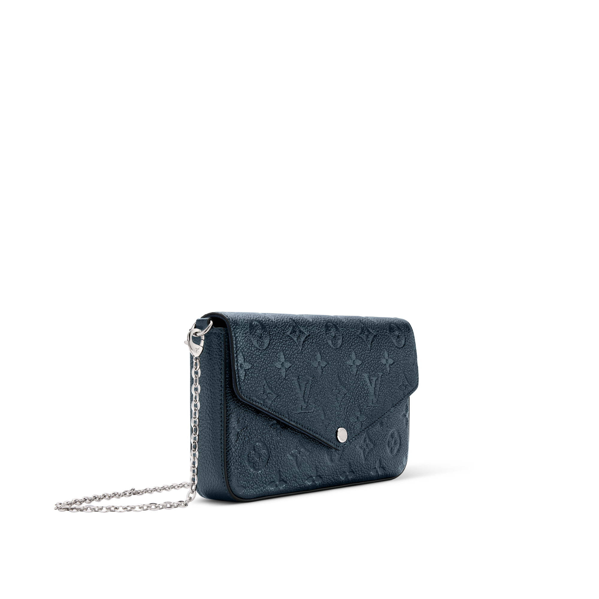 Monogram Empreinte Leather Small Leather Goods Wallets on Chain and Nano Bags Pochette Félicie | Louis Vuitton ® (Product zoom)