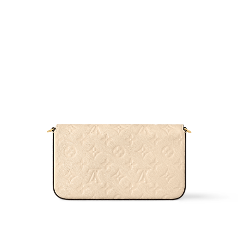 Monogram Empreinte Leather Small Leather Goods Wallets on Chain and Nano Bags Pochette Félicie | Louis Vuitton ® (Product zoom)