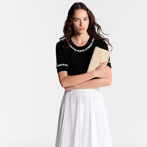 Monogram Empreinte Leather Small Leather Goods Wallets on Chain and Nano Bags Pochette Félicie | Louis Vuitton ® (Product zoom)