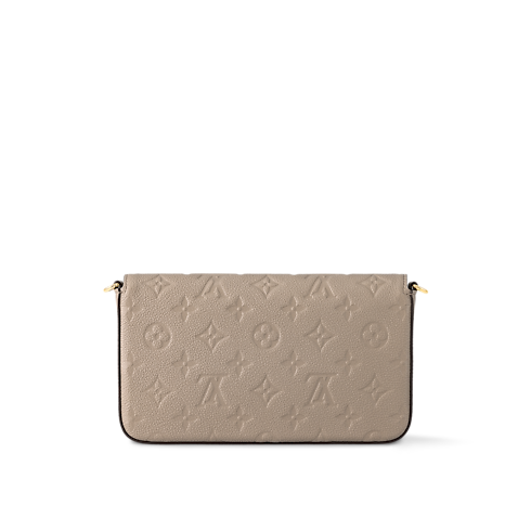 Monogram Empreinte Leather Small Leather Goods Wallets on Chain and Nano Bags Pochette Félicie | Louis Vuitton ® (Product zoom)