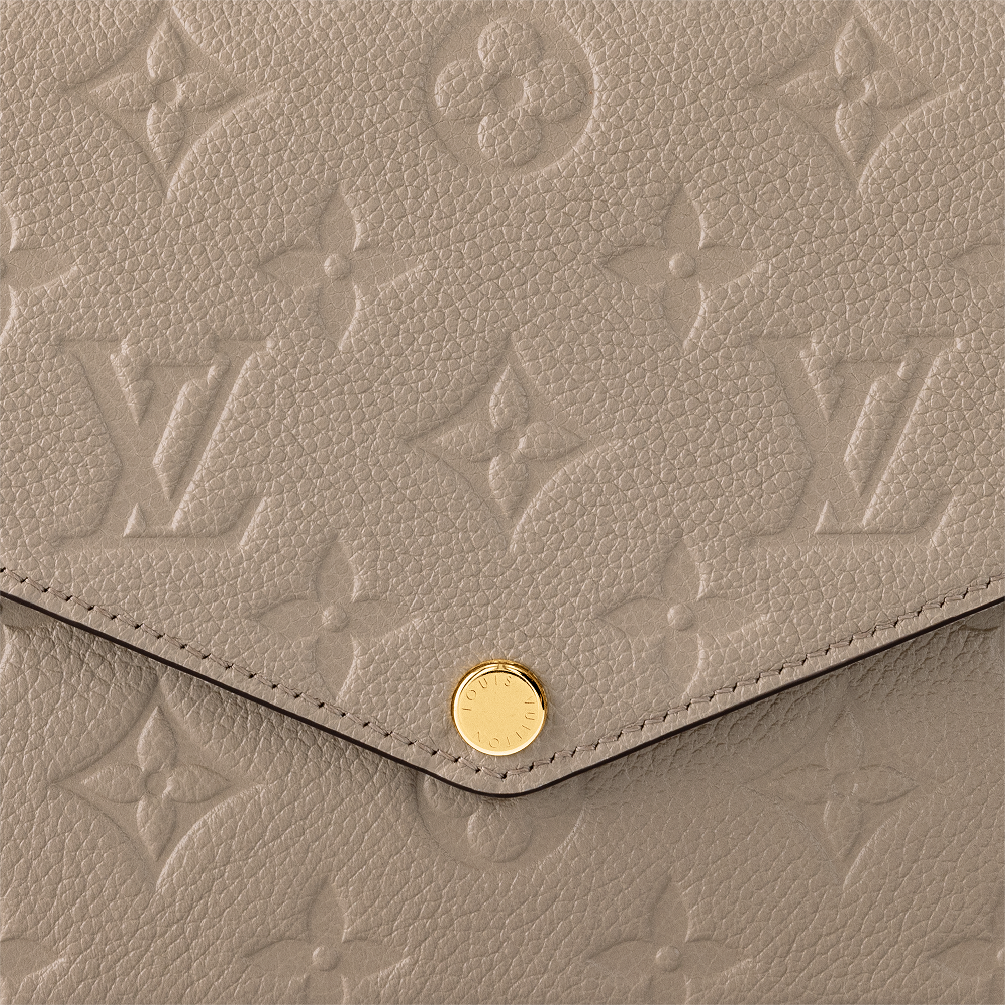 Monogram Empreinte Leather Small Leather Goods Wallets on Chain and Nano Bags Pochette Félicie | Louis Vuitton ® (Product zoom)