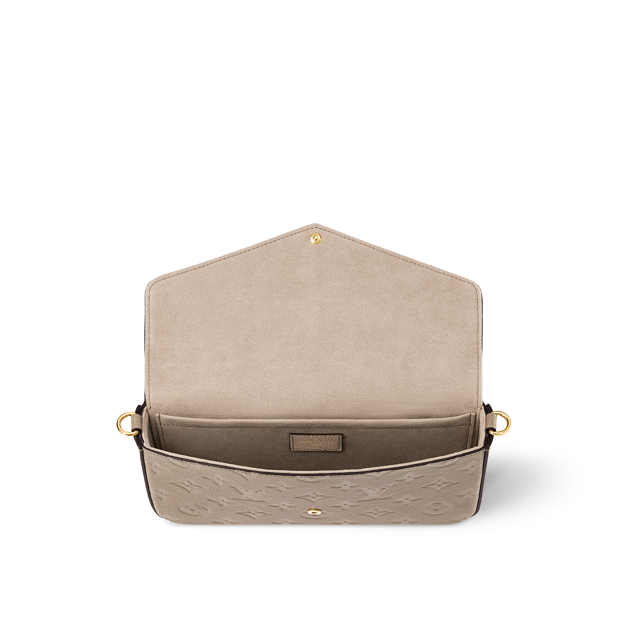 Monogram Empreinte Leather Small Leather Goods Wallets on Chain and Nano Bags Pochette Félicie | Louis Vuitton ® (Product zoom)
