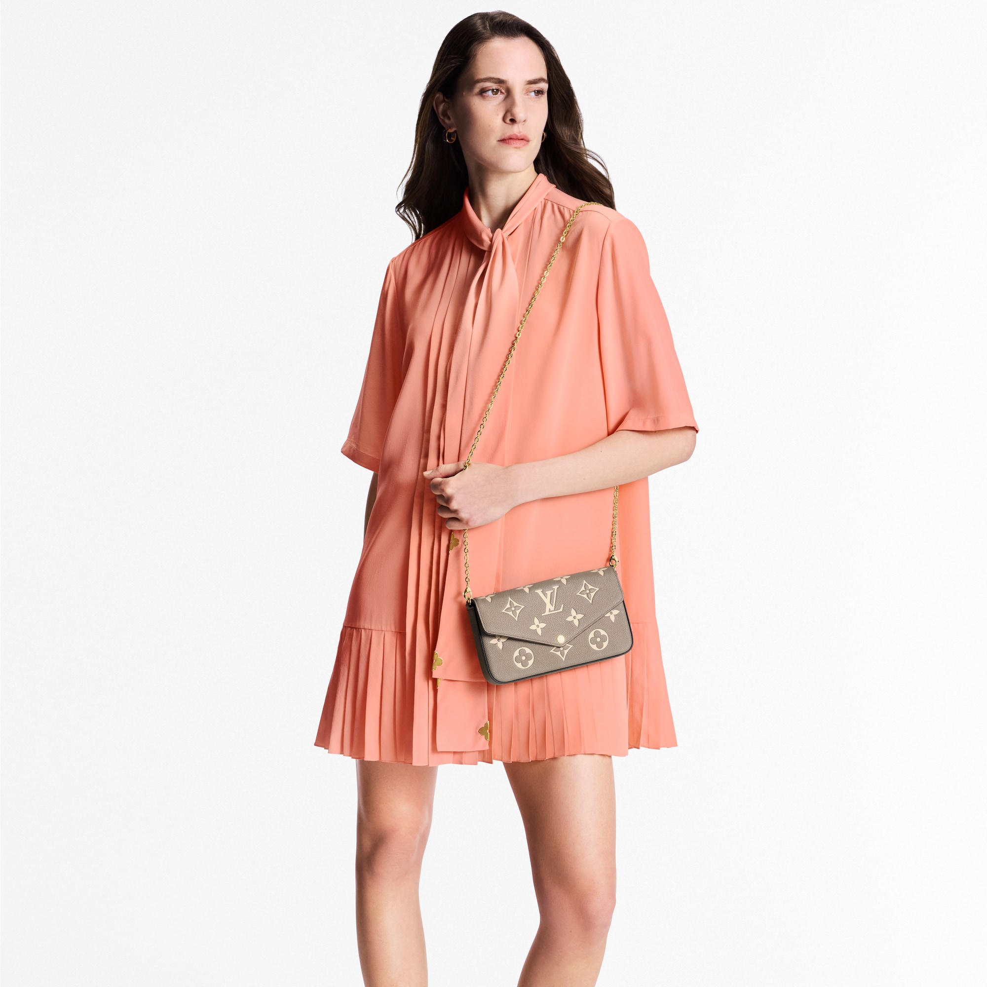 Monogram Empreinte Leather Small Leather Goods All Small Leather Goods Pochette Félicie | Louis Vuitton ® (Product zoom)