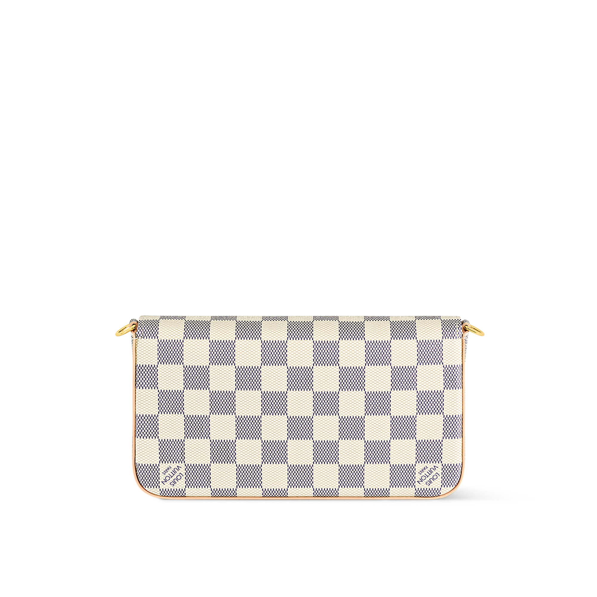 Damier Azur Canvas Small Leather Goods Wallets on Chain and Nano Bags Pochette Félicie | Louis Vuitton ® (Product zoom)