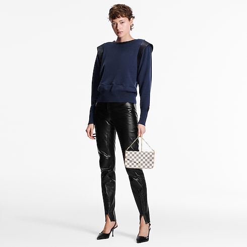 Damier Azur Canvas Small Leather Goods Wallets on Chain and Nano Bags Pochette Félicie | Louis Vuitton ® (Product zoom)