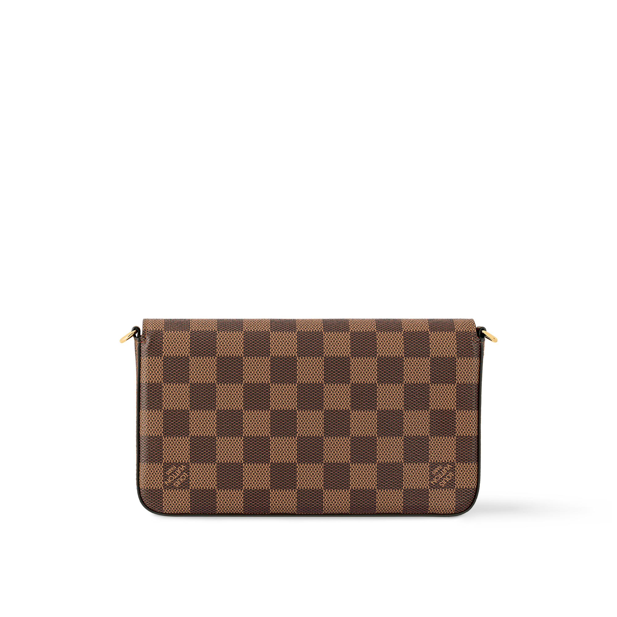 Damier Ebene Small Leather Goods Wallets on Chain and Nano Bags Pochette Félicie | Louis Vuitton ® (Product zoom)