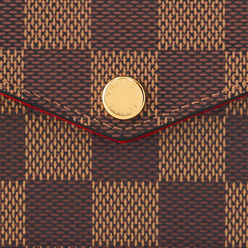 Damier Ebene Small Leather Goods Wallets on Chain and Nano Bags Pochette Félicie | Louis Vuitton ® (Product zoom)