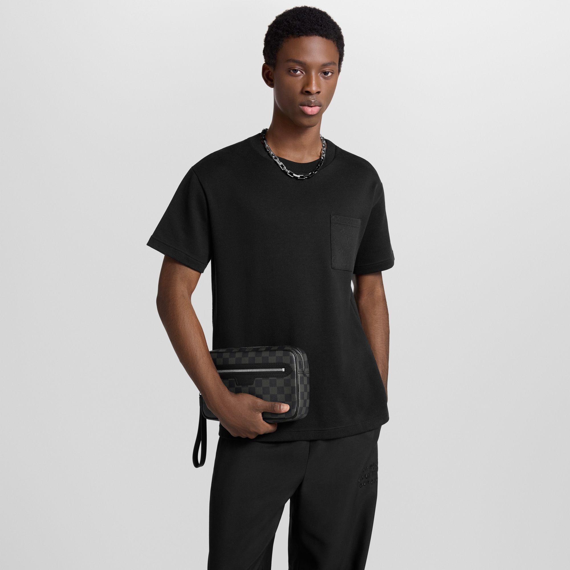 Damier Graphite Canvas Small Leather Goods Mini Bags Pochette Kasai | Louis Vuitton ® (Product zoom)