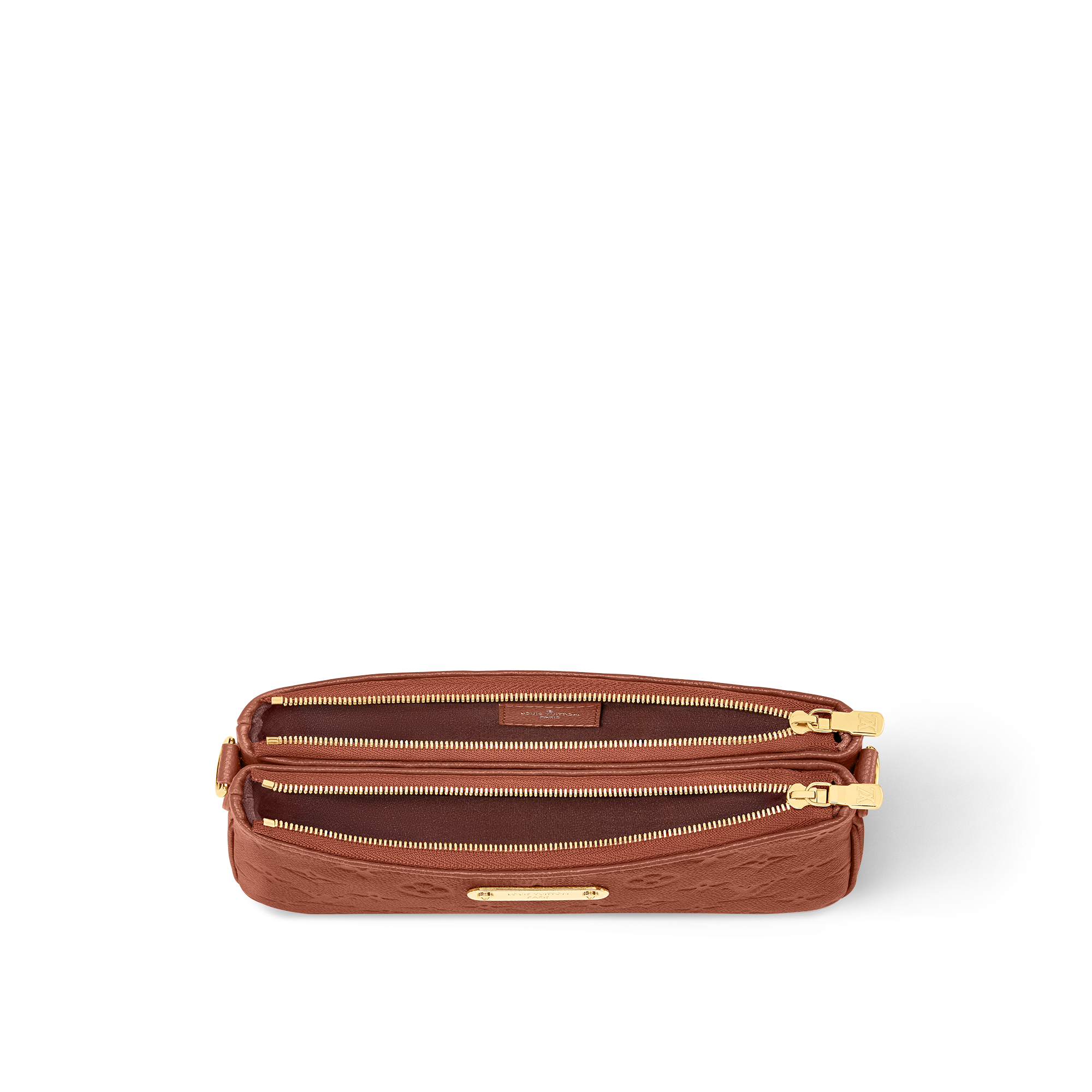 Monogram Empreinte Leather Small Leather Goods Wallets on Chain and Nano Bags Pochette Liv | Louis Vuitton ® (Product zoom)