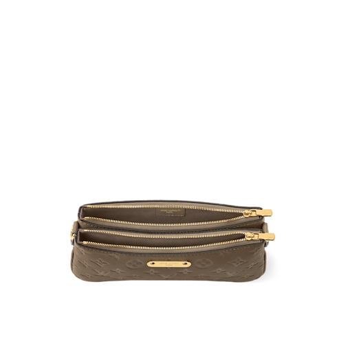 Monogram Empreinte Leather Small Leather Goods Wallets on Chain and Nano Bags Pochette Liv | Louis Vuitton ® (Product zoom)