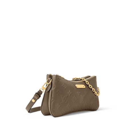 Monogram Empreinte Leather Small Leather Goods Wallets on Chain and Nano Bags Pochette Liv | Louis Vuitton ® (Product zoom)