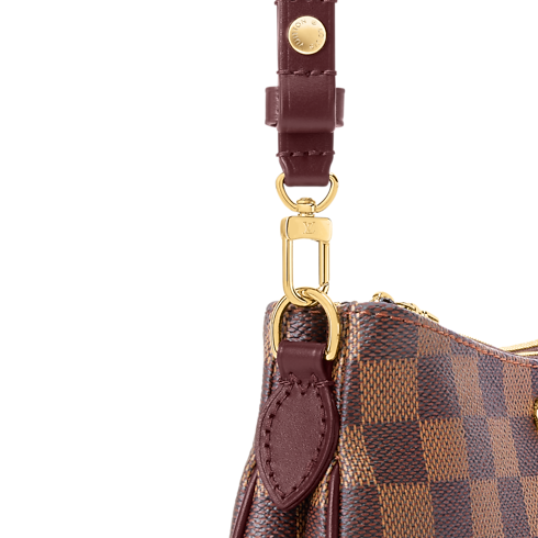 Damier Ebene Small Leather Goods Nano Bags and Chain Wallets Pochette Liv | Louis Vuitton ® (Product zoom)