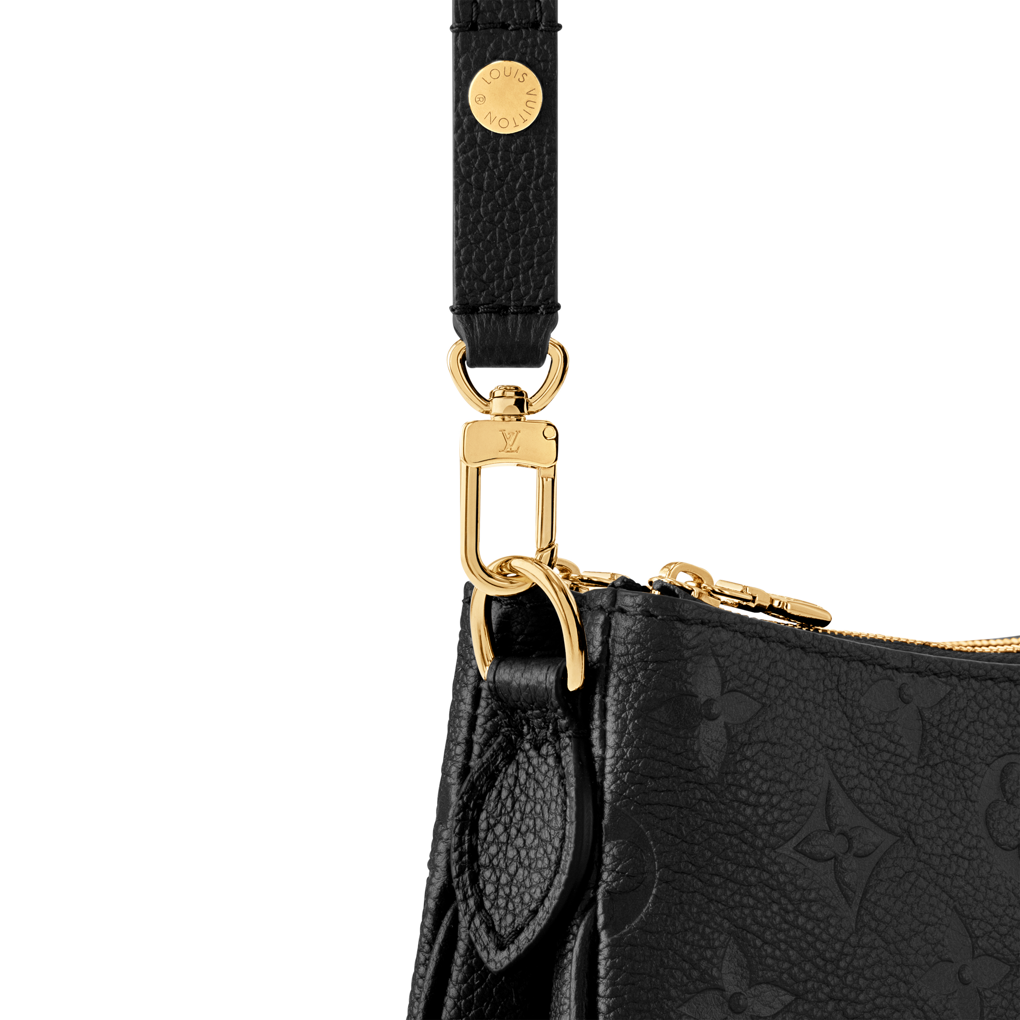 Monogram Empreinte Leather Small Leather Goods Wallets on Chain and Nano Bags Pochette Liv | Louis Vuitton ® (Product zoom)