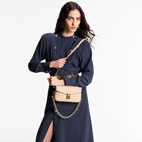 Monogram Empreinte Leather Handbags All Handbags Pochette Métis East West | Louis Vuitton ® (Product zoom)