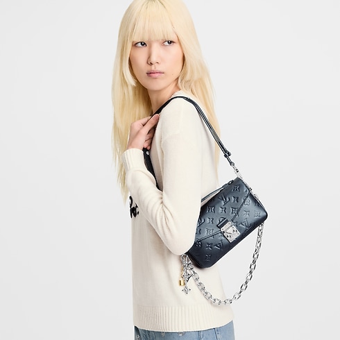 Monogram Empreinte Leather Handbags All Handbags Pochette Metis East West | Louis Vuitton ® (Product zoom)