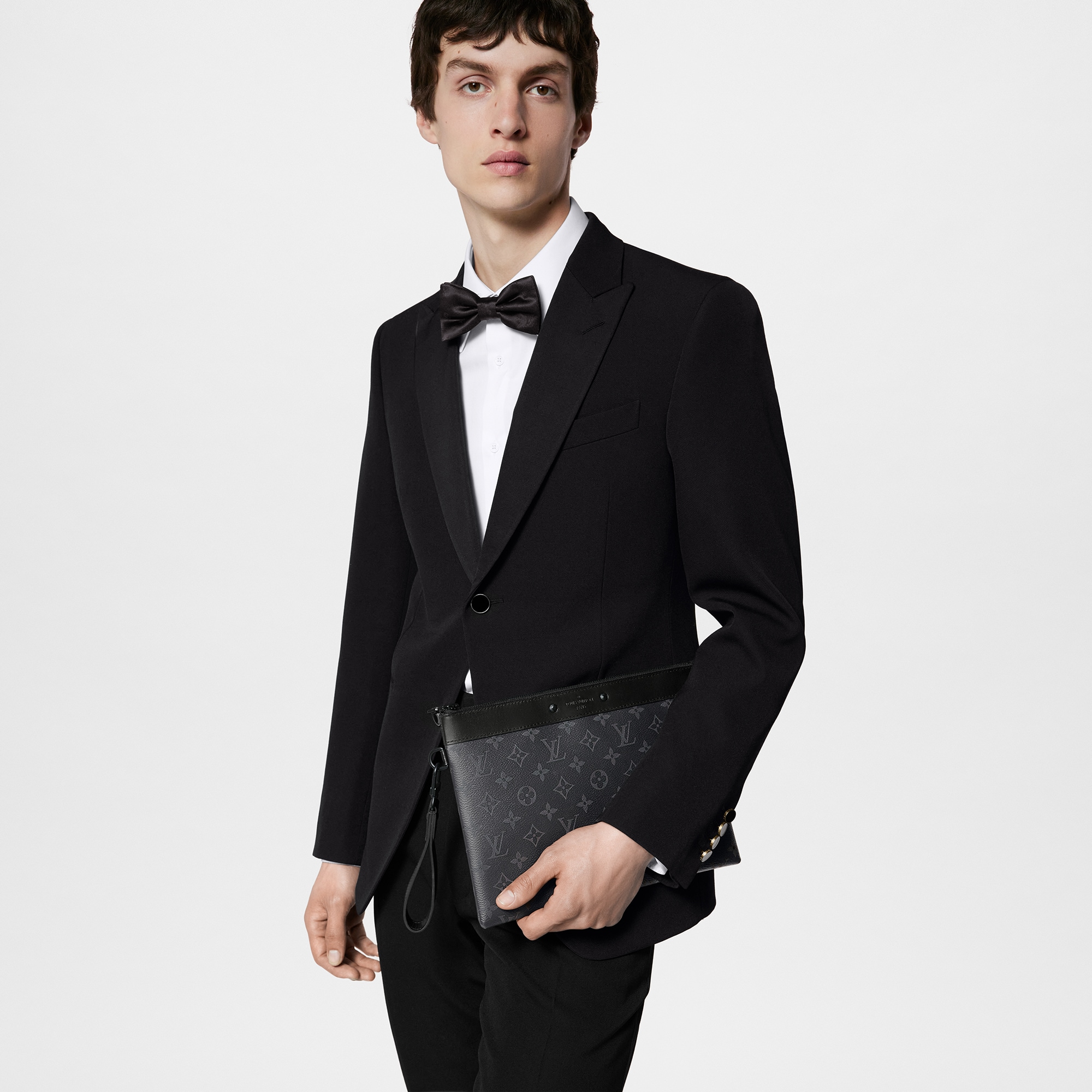 Monogram Eclipse Canvas Travel Travel Accessories Pochette To-Go | Louis Vuitton ® (Product zoom)