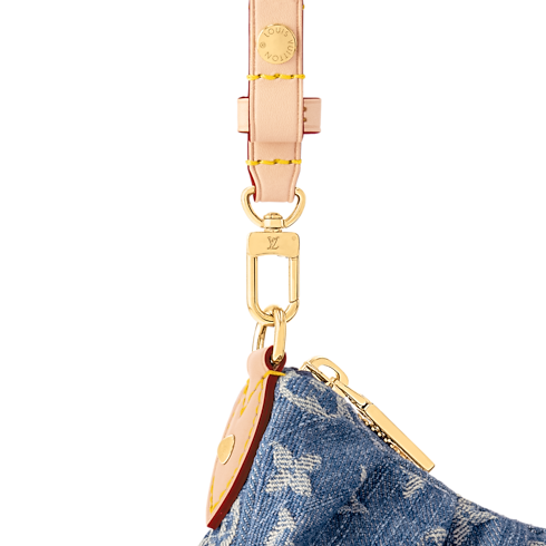 Monogram Denim Small Leather Goods Wallets on Chain and Nano Bags Pochette Valley | Louis Vuitton ® (Product zoom)