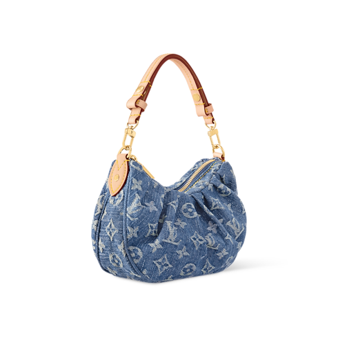 Monogram Denim Small Leather Goods Wallets on Chain and Nano Bags Pochette Valley | Louis Vuitton ® (Product zoom)