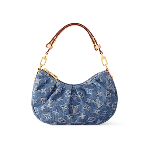 Monogram Denim Small Leather Goods Wallets on Chain and Nano Bags Pochette Valley | Louis Vuitton ® (Product zoom)
