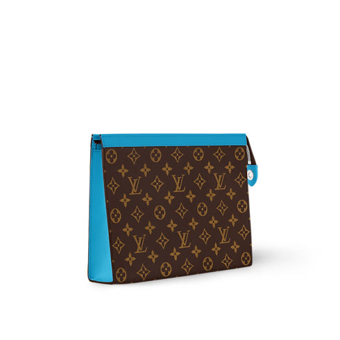 Monogram Macassar Canvas For Him } Pochette Voyage MM | Louis Vuitton ® (Product zoom)