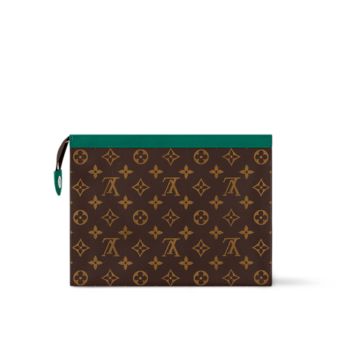 Monogram Macassar Canvas For Him } Pochette Voyage MM | Louis Vuitton ® (Product zoom)