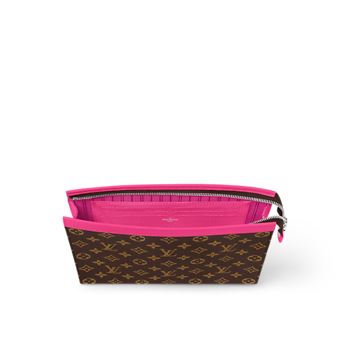 Monogram Macassar Canvas For Him } Pochette Voyage MM | Louis Vuitton ® (Product zoom)