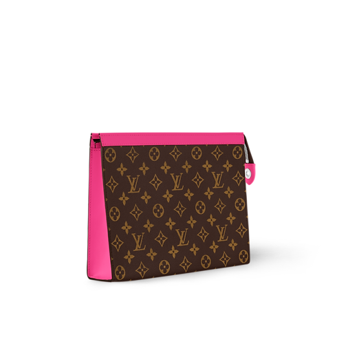 Monogram Macassar Canvas For Him } Pochette Voyage MM | Louis Vuitton ® (Product zoom)