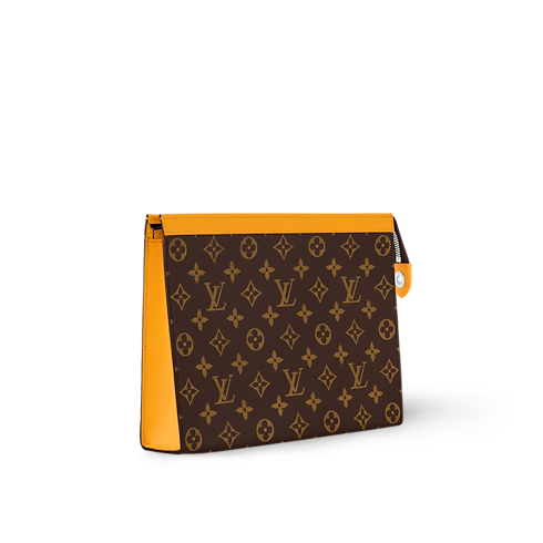 Monogram Macassar Canvas For Him } Pochette Voyage MM | Louis Vuitton ® (Product zoom)