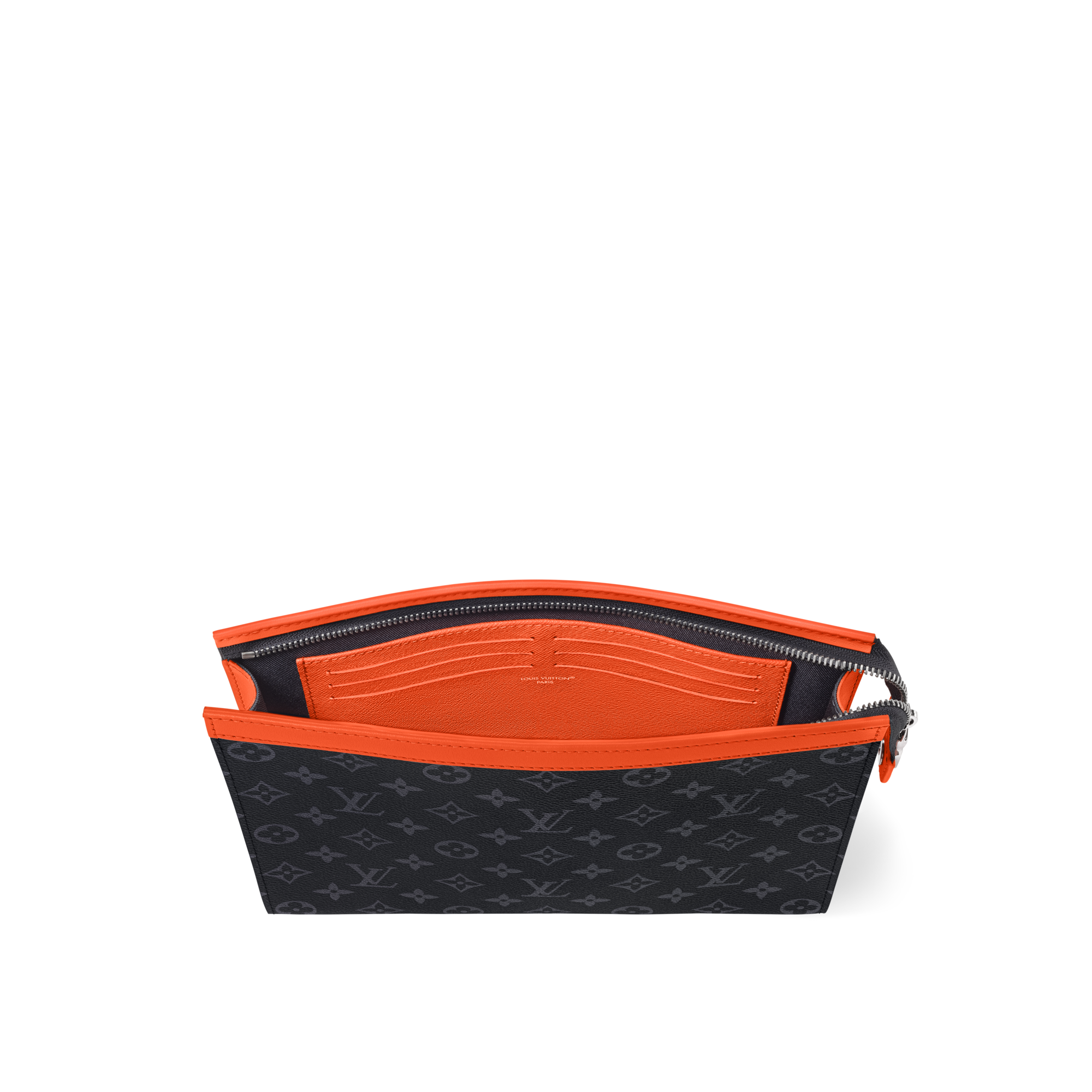 Monogram Eclipse Canvas Small Leather Goods Pouches Pochette Voyage MM | Louis Vuitton ® (Product zoom)
