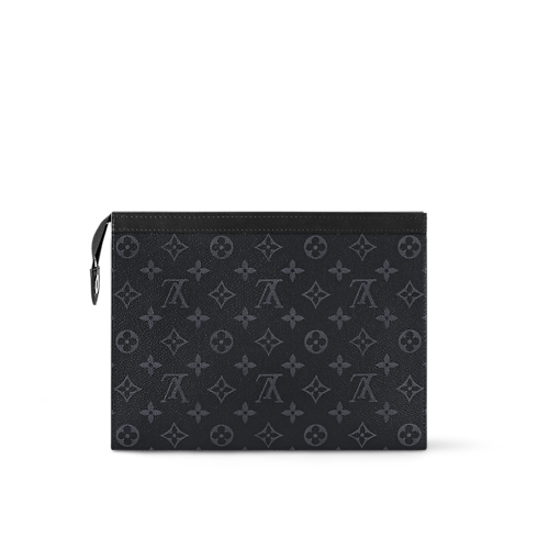 Monogram Eclipse Small Leather Goods All Small Leather Goods Pochette Voyage MM | Louis Vuitton ® (Product zoom)