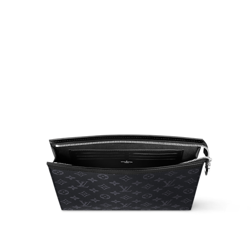 Monogram Eclipse Small Leather Goods All Small Leather Goods Pochette Voyage MM | Louis Vuitton ® (Product zoom)