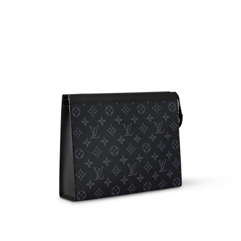 Monogram Eclipse Small Leather Goods All Small Leather Goods Pochette Voyage MM | Louis Vuitton ® (Product zoom)