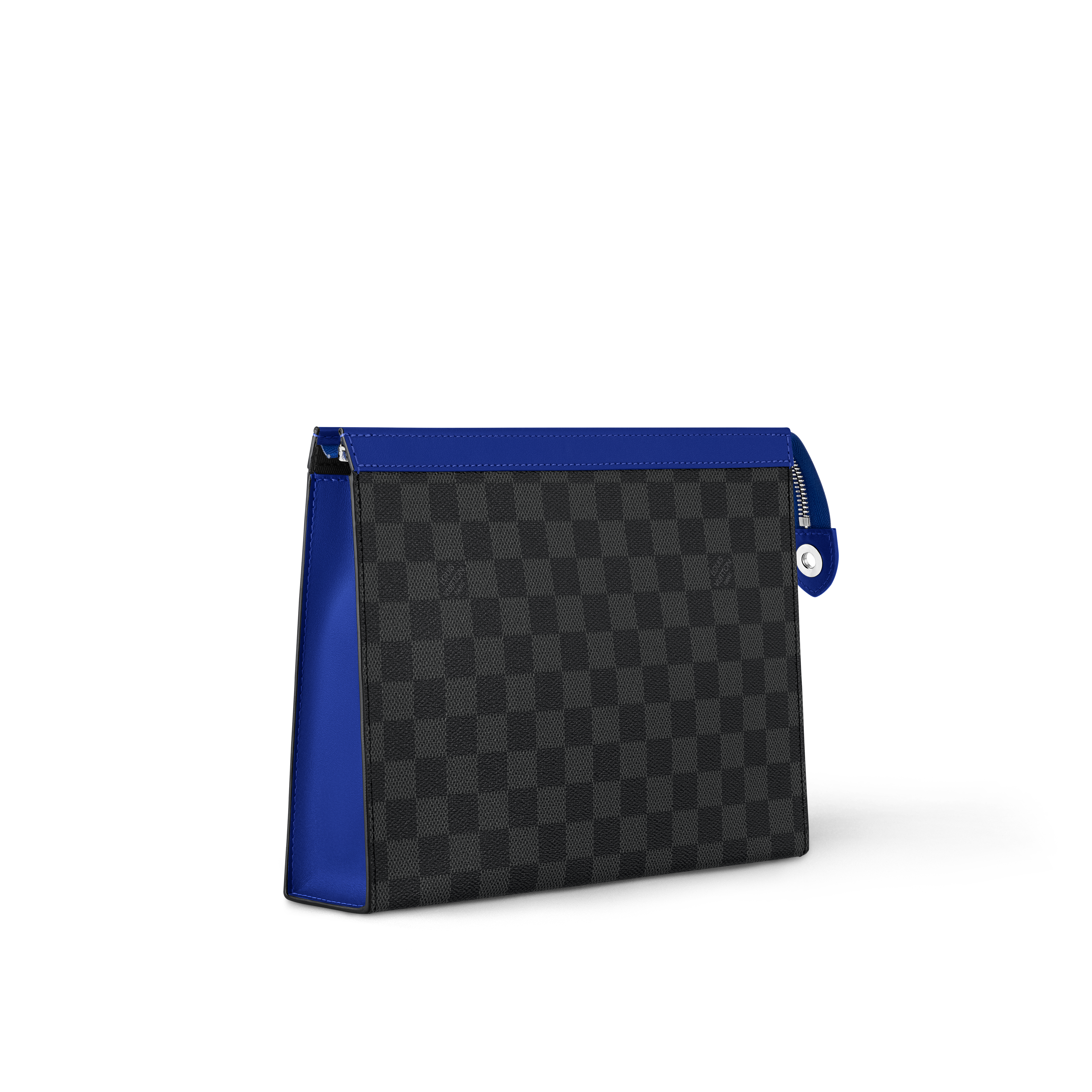 Damier Graphite Canvas Small Leather Goods Pouches Pochette Voyage MM | Louis Vuitton ® (Product zoom)
