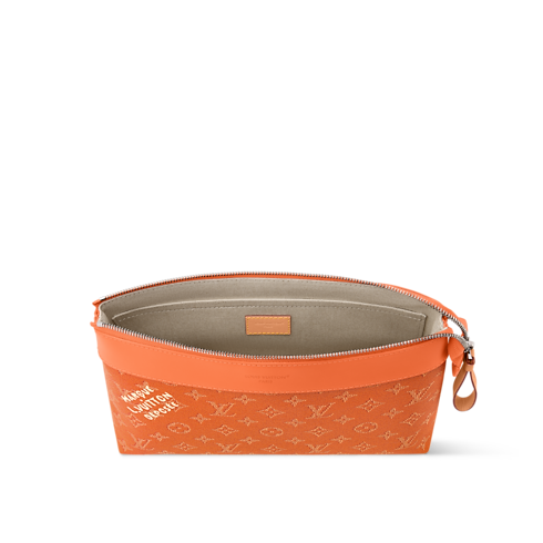 Monogram Heritage Small Leather Goods Newness Pochette Voyage Souple | Louis Vuitton ® (Product zoom)